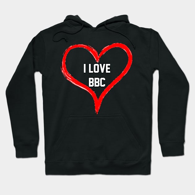 I Love BBC - Queen Of Spades Hoodie by CoolApparelShop